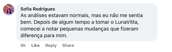 Comentário Facebook