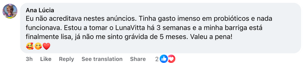 Comentário Facebook